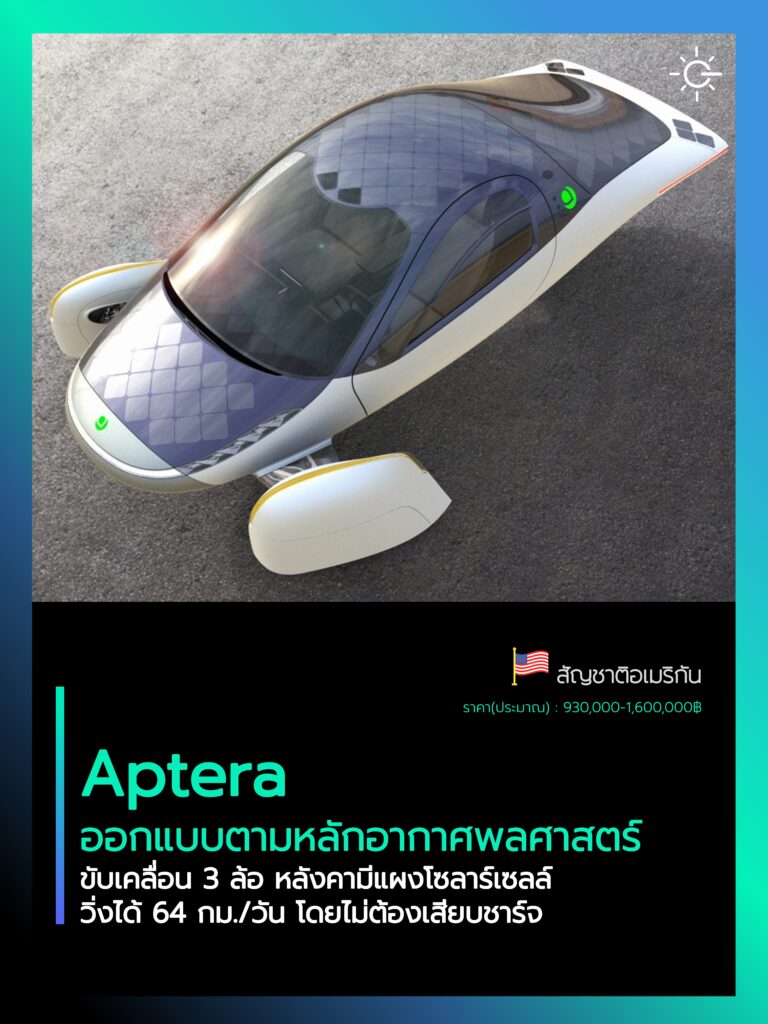 รถยนต์พลังงานแสงอาทิตย์